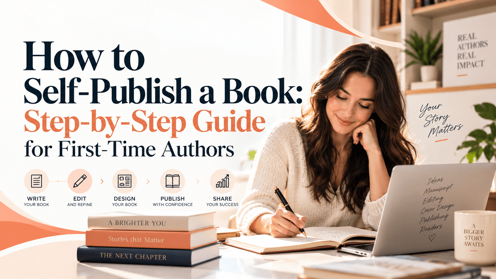 How to Self Publish a Book Step by Step Guide for First Time Authors
